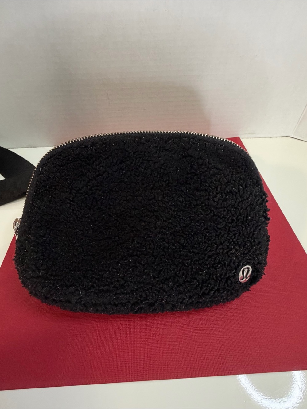 lululemon athletica Black Sherpa Crossbody Bag